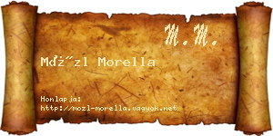 Mözl Morella névjegykártya